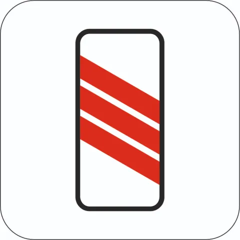 Approach to a level crossing - Sign 1.31.1, 1.31.2, 1.31.3, 1.31.4, 1.31.5, 1.31.6