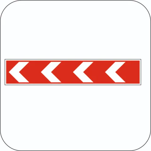 Направление поворота - Знак 1.4.1, 1.4.2, 1.4.3